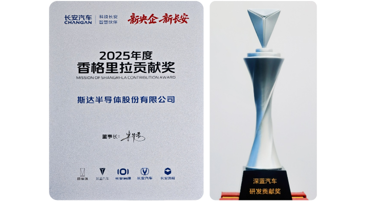 斯達(dá)半導(dǎo)體獲長(zhǎng)安汽車(chē)雙項(xiàng)大獎(jiǎng) 助力新能源汽車(chē)產(chǎn)業(yè)高質(zhì)量發(fā)展
